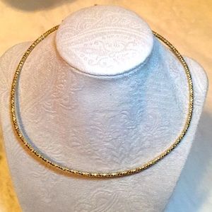 BCB Generation® Golden Rhinestone choker